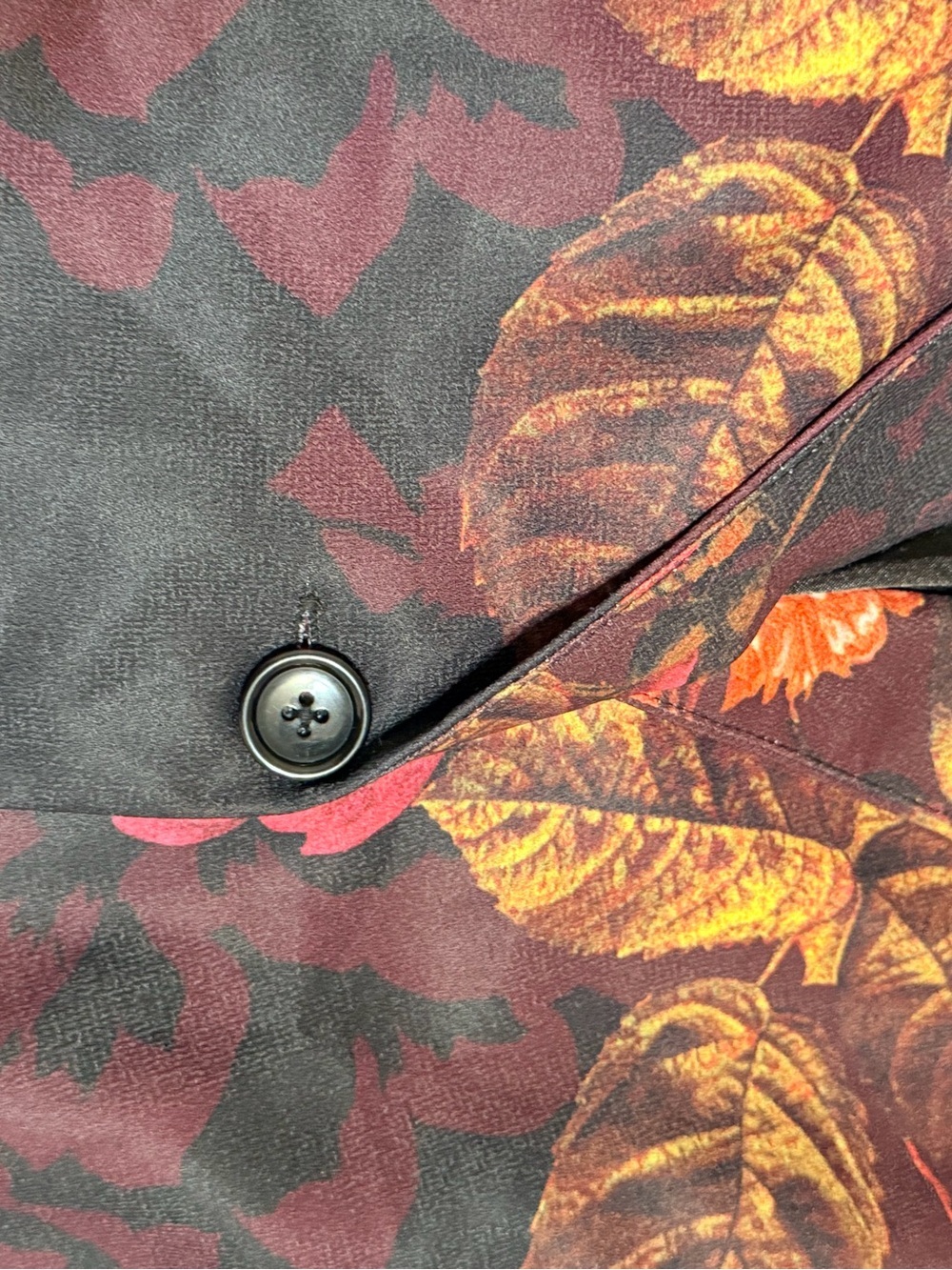 Seven Muses fitted floral print vest, haute couture Istambul Atelier, size XS - Picture 9 of 10